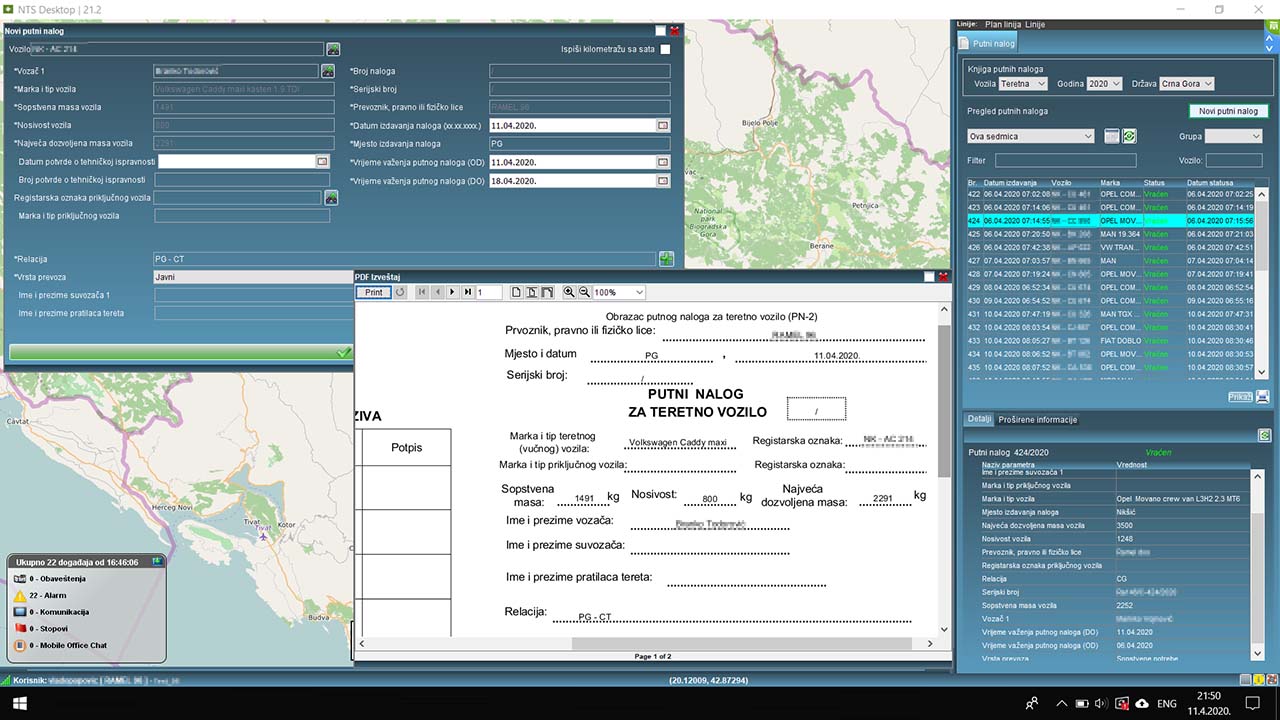 Putni nalog